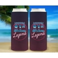 thumbnail image 6 of 21st Birthday Decorations For Women Happy 21st Birthday Legend 6-Pack Ultra Slim Can Drink Sleeves, 6 of 8