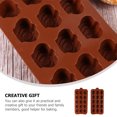thumbnail image 4 of 2pcs Household Chocolate Baking Mold Kitchen Non-stick Silicone Chocolate Molds, 4 of 8