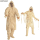 thumbnail image 5 of Disfraz de momia egipcia antigua para niños y adultos, divertido disfraz de muerte para padres e hijos, para Halloween, carnaval, fiesta, disfraz de zombi, 5 of 5