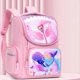 thumbnail image 2 of CHAO Mochila para niñas pequeñas, bonita mochila de viaje ligera con diseño de unicornio para estudiantes de primaria, de sirena rosa, de 1.º a 2.º grado, 2 of 5
