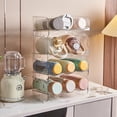thumbnail image 3 of YAOMOBB Beverage Storage Rack Stackable Water Bottle Shelf Organizer for Kitchen Pantry, 3 of 6