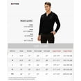 thumbnail image 3 of HAOMEILI Men's Short Long Sleeve Polo Shirts Casual Slim Fit Basic Designed Cotton Shirt Tops, 3 of 6