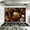 Color 2, variant on Kitchen Backsplash Peel and Stick Wall Murals Seamless sunflowers Trendy textile design Removable Mural 35.4"W x 23.6"H, Oil Proof Vinyl Wallpaper for Fireplace & Behind Stove