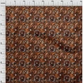 thumbnail image 4 of oneOone Rayon Maroon Fabric Abstract Dress Material Fabric Print Fabric By The Yard 56 Inch Wide, 4 of 4