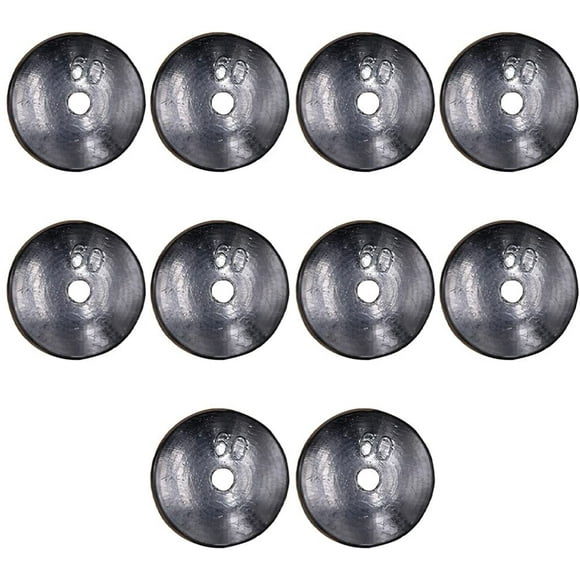 10Pcs Fishing Sinkers Fishing Weights Drop Shot Sinker Rig Kit for Bass Fishing Worm Sinker Fishing Weights Bass Casting for Rig Fishing