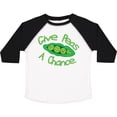 thumbnail image 3 of Inktastic Give Peas a Chance. Boys or Girls Toddler T-Shirt, 3 of 5