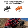 thumbnail image 2 of ZheElen RCGOFOLLOW Aluminum Alloy Steering Servo Support RC Upgrade Part Servo Mount Bracket For 1/10 Axial Capra RC Car Part Golden, 2 of 6