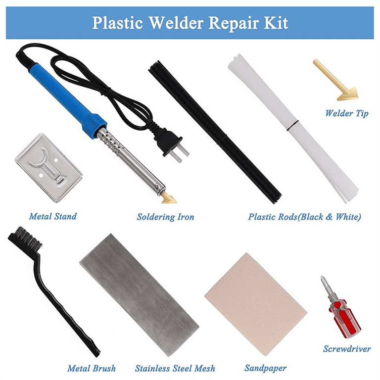 How to Repair Damaged ABS Plastic Components - Plastic Welding Repair Kit 