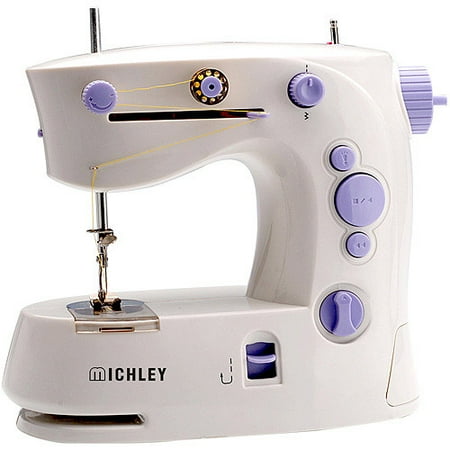 Michley Lil' Sew & Sew 4-Stitch Portable Sewing Machine
