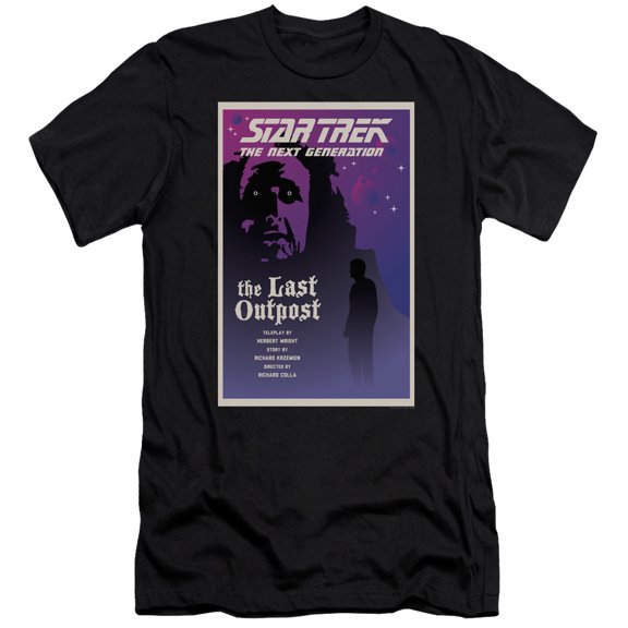 Star Trek - Tng Season 1 Episode 5 - Slim Fit Short Sleeve Shirt - Large