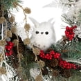thumbnail image 5 of Northlight Real Touch™ Snowy Pine Owls and Berries Artificial Christmas Wreath - 34" - Unlit, 5 of 9