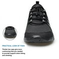 thumbnail image 5 of vibdiv Men's and Women's Water Shoes Quick Drying Sports Aqua Shoes Outdoor Swim Fishing Hiking Walking Water Shoes All Black, 5 of 6