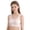 Light Pink, variant on Girls Sports Bra Secure Coverage Stretchy Pull-On Underwire Free Bra Training Bras for Girls