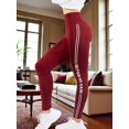 thumbnail image 4 of LEGGING DE DAMA TEXTURIZADO UNITALLA STRETCH MALLAS DEPORTIVAS MALLONES DE MUJER, 4 of 5