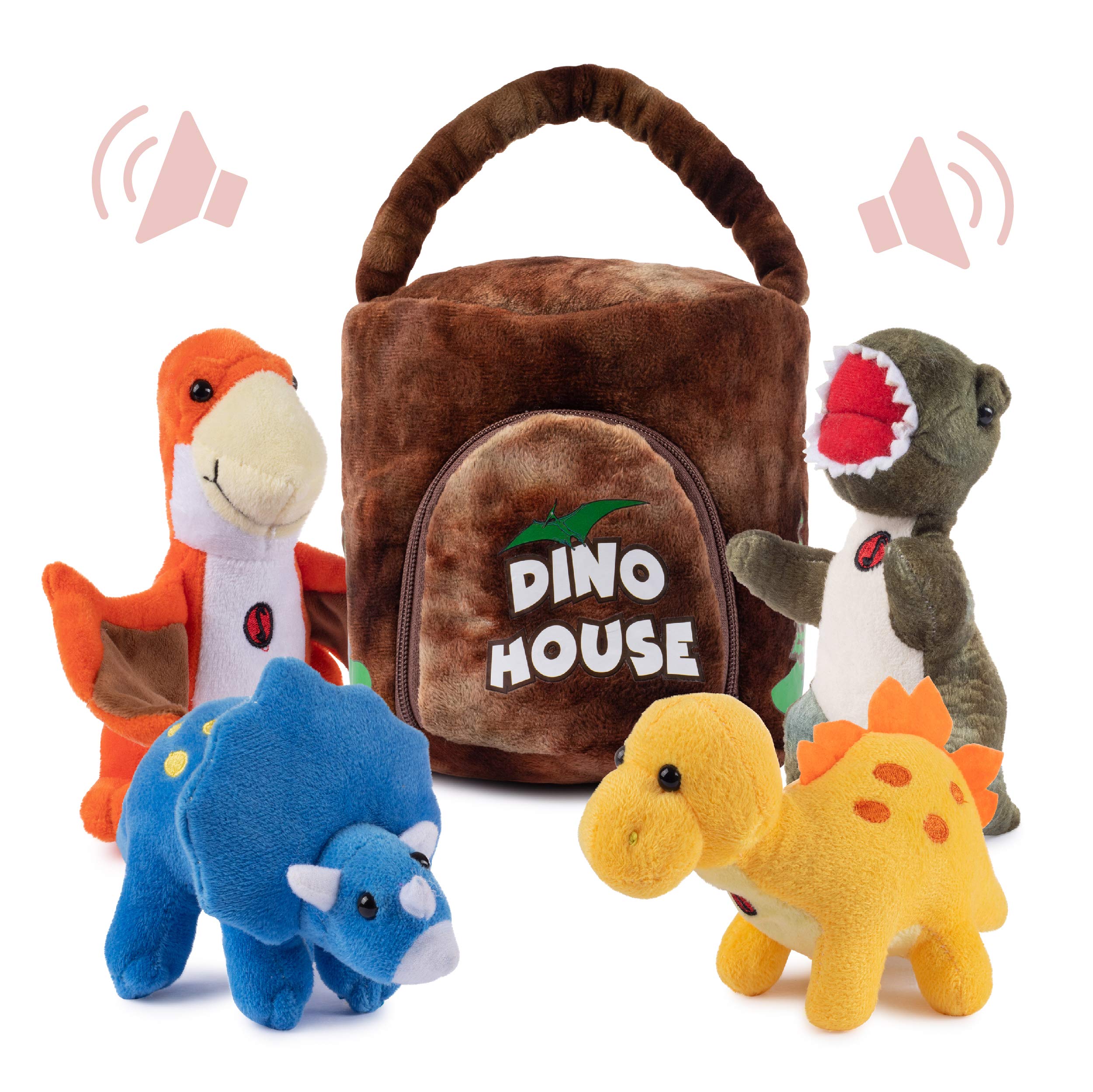 plush talking dinosaur