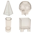 thumbnail image 1 of 4 UNIDS Surtido De Formas s De Plástico Para DIY Fabricación De Artesanías, Formas Surtidas, DIY Para, 1 of 9