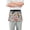 Cartoon Monkeys Face, variant on Pandas Head Server Apron with 3 Pockets Waterproof Waitress Waist Short Apron for Man Woman 12 Inches