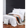 thumbnail image 3 of Xipuska Burnt Orange Black Grey Bed Runners for Cal King Size Bed, Decorative Bed Throws for Foot of Bed, Modernism Art Geometric Bed Runner Sofa Throw Bedding Scarf Protector Slipcover for Bedroom, 3 of 6