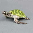 thumbnail image 6 of GOOHOCHY High Simulation Sea Turtle Animal Model Marine Organism Decoration for Children Playing (Green), 6 of 8