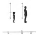 thumbnail image 5 of Barra De Pared Para Cabezal De Ducha, Barra Deslizante De Ducha Ajustable De Fácil Instalación De Acero Inoxidable Para Interiores ANGGREK Shower Head Holder Bar, 5 of 8
