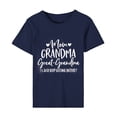 thumbnail image 5 of LYXSSBYX Mama Shirts for Women Short Sleeve Women's Letter Printed Short Sleeved Casual Loose Top Short Sleeved Round Neck Top/shirt, 5 of 6