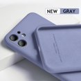 thumbnail image 1 of Liquid Silicone Phone Case For iPhone 14 13 12 11 Pro XS Max XR X Original Soft Protection Cover For iPhone 12 Mini 7 8 Plus SE2, 1 of 7