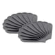 thumbnail image 1 of 2PCS Jabonera de Silicona con Desagüe - Antideslizante para Baño - Blanco/Gris, 1 of 4