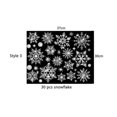 thumbnail image 1 of Pegatinas de ventana de pared de Snowflak de Navidad, decoraciones electrostáticas para la casa, efecto de purpurina, habitación de niños, pegatinas de Año Nuevo, 1 of 4