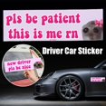 thumbnail image 3 of Blarkrus New Driver Pls Be Nice Car Sticker, Bumper Sticker & Funny Sticker Magent, 3 of 9