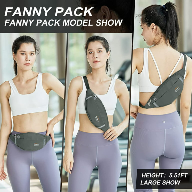 Buy Fanny Pack for Men Women,Large Waist Bag Pack,Belt Bag for