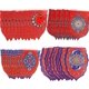 thumbnail image 3 of Eid Party Decoration Supplies Triangle Flag, Eid Mubarak Red Pennant Banner for Wall Decor, Party Hanging Bunting Banner for Eid Wedding Home Ramadan, 3 of 4