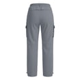thumbnail image 4 of Xdegoge Hiking Cargo Pants for Women Quick Dry Lightweight Outdoor Trousers Elastic Waist Athletic Activewear Bottoms, 4 of 8