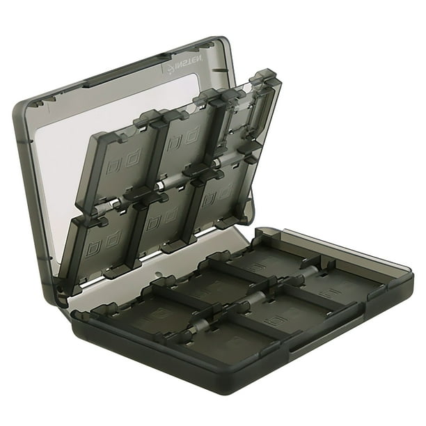 Insten 24 In 1 Game Card Case For Nintendo New 3ds 3ds Dsi Dsi Xl Dsi Ll 3ds Xl Ll Ds Ds Lite Nds Game Storage Holder Smoke Walmart Com Walmart Com