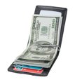 thumbnail image 2 of New Genuine Leather RFID Dollar Clip for Men and Women Retro Card Holder Retro Wallet Multifunctional Coin Purse, 2 of 5