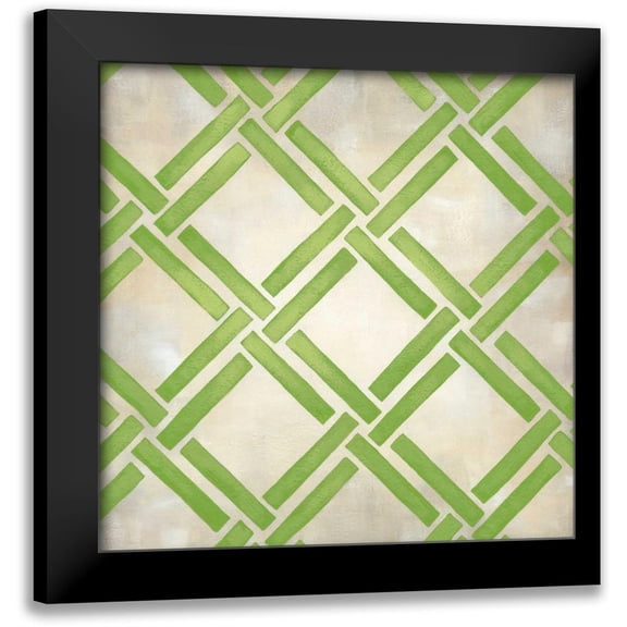 Zarris, Chariklia 12x12 Black Modern Framed Museum Art Print Titled - Classical Symmetry XIII
