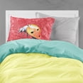 thumbnail image 2 of Carolines Treasures 8868PILLOWCASE Lady Bug on Red Fabric Standard Pillowcase Standard multicolor, 2 of 2