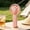 Pink-PK, variant on MMJ Portable Fan Handheld Mini USB Rechargeable 3 Speed Desk Fan Personal Cooling 5.91in Yellow