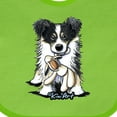 thumbnail image 4 of Inktastic Tri-color Border Collie Boys or Girls Baby Bib, 4 of 4