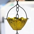 thumbnail image 6 of Downspout Replacement Rain Chain Decorative Collector Cups Easy Installation Metal for Outdoor Gardens Patios, 6 of 9