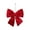 9 IN, variant on Christmas Tree Topper Bow Velvet Ribbon Gift Bows for Christmas Home Decor, Outdoor Indoor Car Decoration (Red) 13 IN