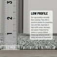 thumbnail image 5 of Ottomanson Extra Long Hallway Runner Rug 2x44 Non-Slip Rug for Kitchen or Bedroom, 1'10" x 44', Gray, 5 of 10