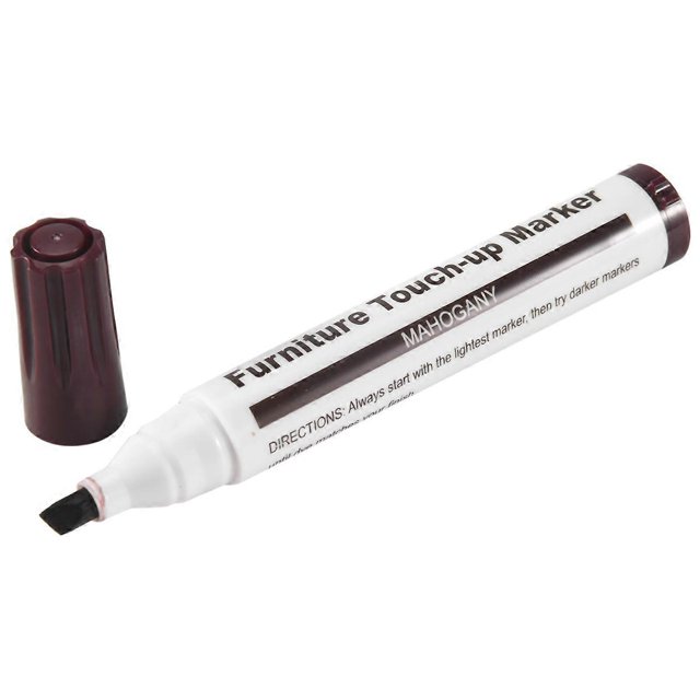 Furniture Repair Kit Wood Markers - Set of 17 - Markers and Wax Sticks with Sharpener Kit, for Scrat