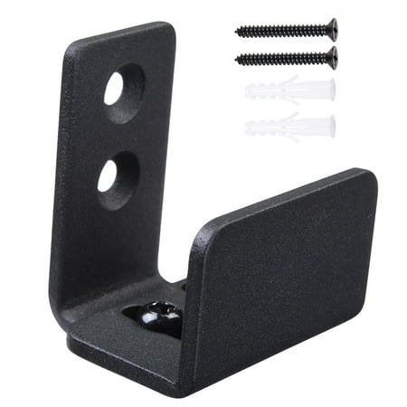 Nylon Sliding Guide (Yescom Adjustable Wall Mount Floor Guide Carbon Steel Hardware for Sliding Barn Door Bottom Door Groove)