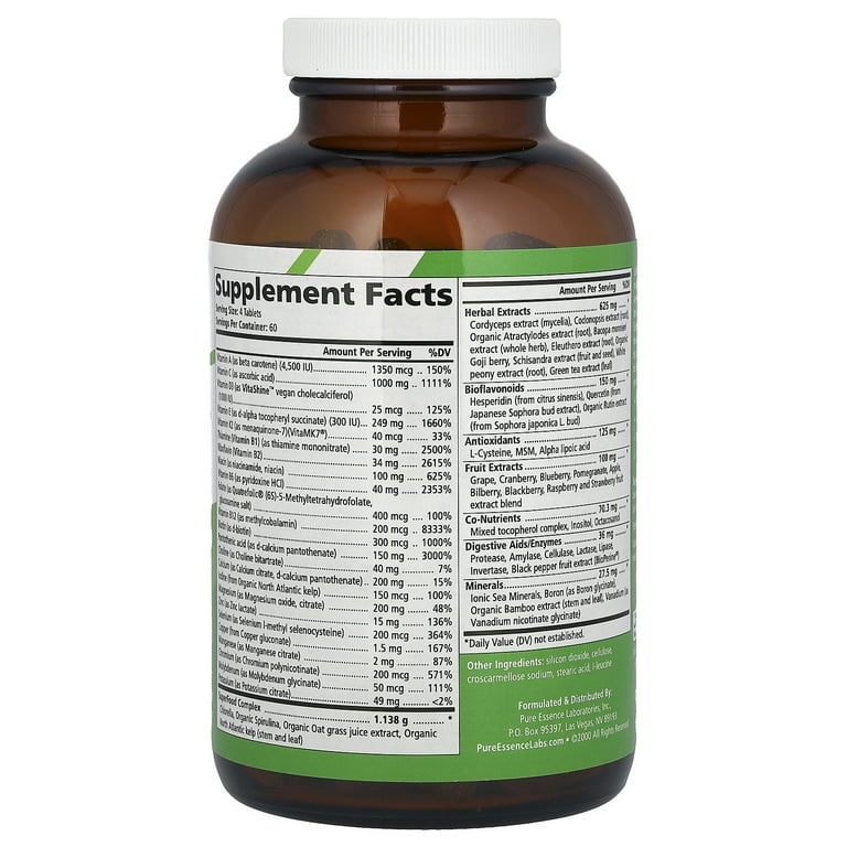 Life Essence 1000ml 3本セット【新品未開封】1本9800円～ Pure Essence LifeEssence Multivitamin - Superfoods, Minerals