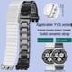 thumbnail image 2 of Correa de cerámica modificada de 21 mm para Swatch YVS420 YVS454 YVS451 YVS400 YVB404 Correas adaptadoras para hombres y mujeres Pulsera de cerámica reajustable + herramientas, 2 of 5