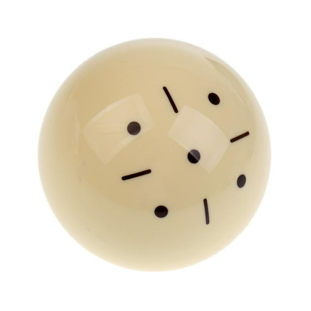 S SERENABLE Professional Regulation Size 2 1/4'' Pool Table Billiard Cue Ball Replacement -