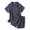 Grey, variant on FhsagQ Pajamas Pajamas for Men Pack Sleepwear White 2025 Washed Crepe Short Sleeve Shorts Couple Pajamas Thin Double Men's and Women's Home Wear Set Men's Pajamas Sleepwear 10 Super Fit Grey L