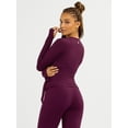 thumbnail image 2 of Jessica Simpson Women’s Long Sleeve Ballet Top, Sizes XS-XXXL, 2 of 4