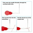 thumbnail image 5 of 5Pcs Shaped Needle Threader, And Metal Sewing Tool For Effortless Threading, Ideal For Cross Stitch Embroidery And Craft Enthusiasts, 5 of 5