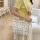 thumbnail image 2 of Bandolera de lona de estilo coreano con estampado floral, 2 of 2